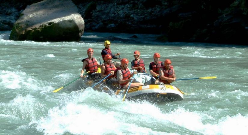 Rafting service begins in Kaligandaki River